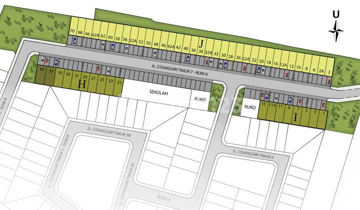 Ruko New Garden Ville Jababeka Cikarang  2