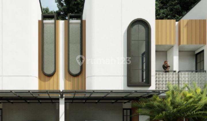 Rumah Villa Premium Konsep Smart Home di The Mediteran 1