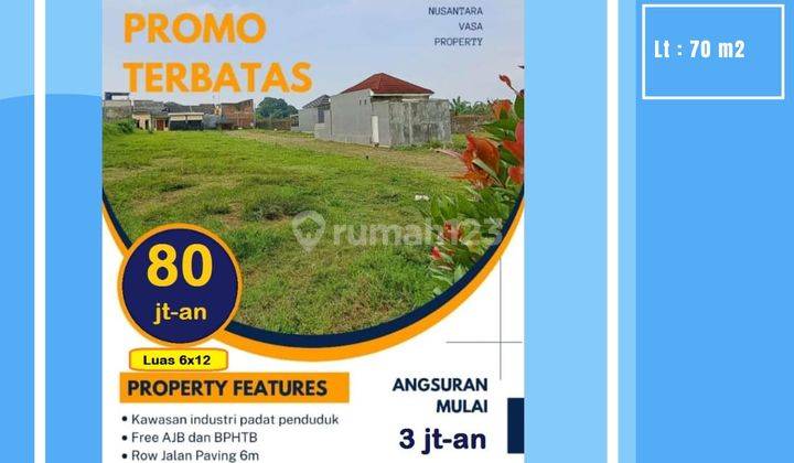 Promo Tanah Kavling Luas Strategis View Bagus Singosari Malang 1