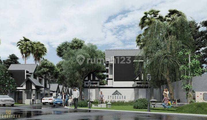 Rumah Mewah Modern Aman Konsep Green Living Asri Ayaskara Malang 2