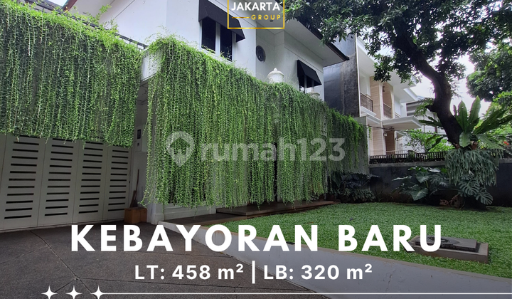 Rumah Mewah Kebayoran Baru Prime Location Lingkungan Tenang & Nyaman