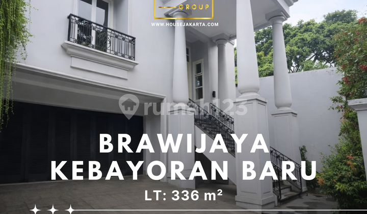 Rumah Brawijaya Kawasan Elite Kebayoran Baru . Private Pool . Tenang & Asri