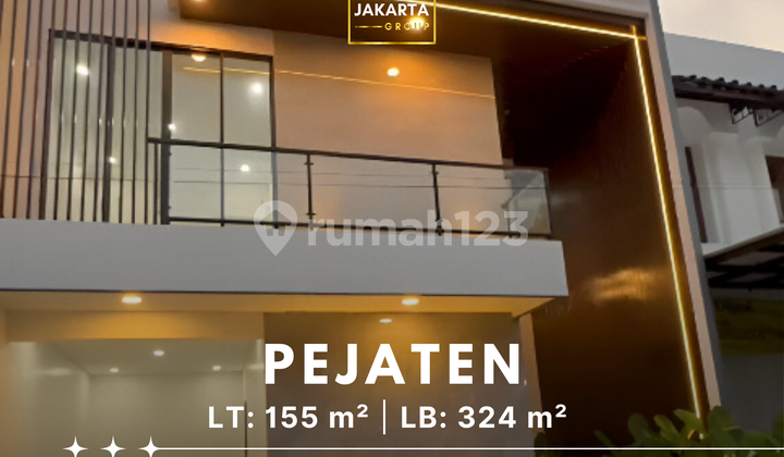 Modern Minimalist Pejaten House in a Quiet Complex Near Toll Road Access Modern Minimalist Pejaten House in a Quiet Complex Near Toll Road Access