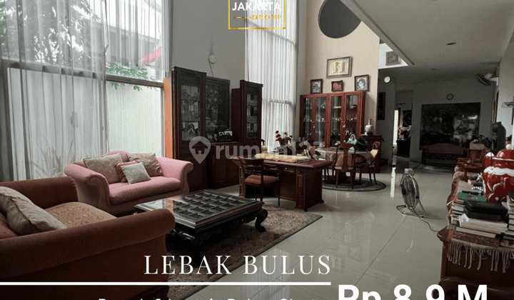 Rumah 2 Lantai Dalam Cluster, Ada Pool, Taman, Garasi & Carport Luas 1