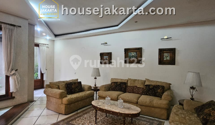 Rumah Pondok Indah Tenang, Nyaman & Asri . Row Jalan Lebar 2