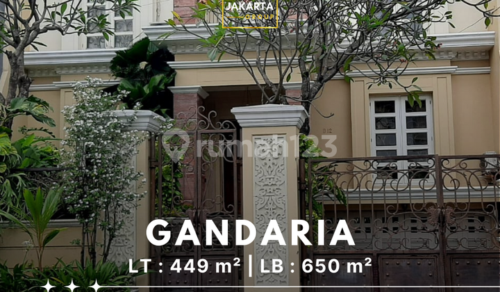 Rumah Gandaria 2 Lantai + Basement S Pool Dalam Komplek Dekat Gandaria City & PIM