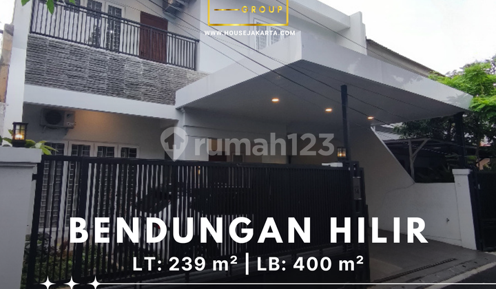 Rumah Benhil 2 Lantai Siap Huni Strategis Dekat Senayan
