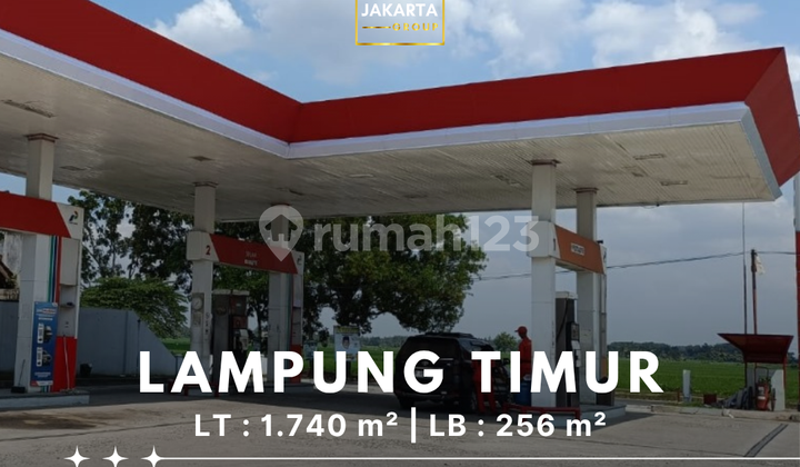 Active Gas Station in East Lampung Suitable for Long-Term Investment