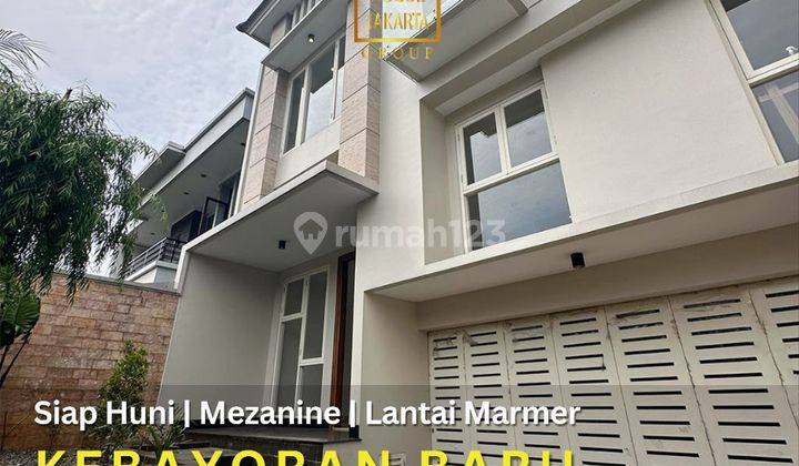 Rumah Murah Kebayoran Baru 2 Lantai Jakarta Selatan 1