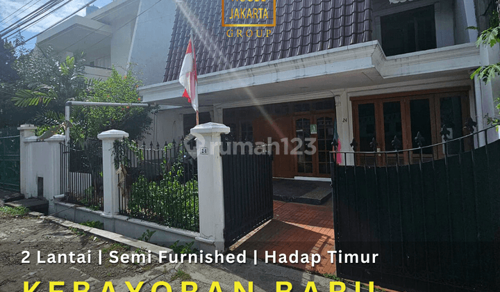 Rumah Kebayoran Baru 2 Lantai Semi Furnished Jakarta Selatan 1