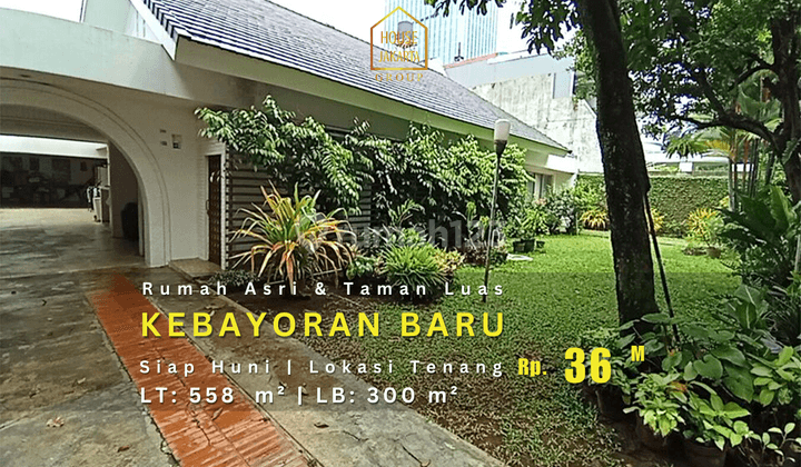 Rumah Terawat, Asri Tenang Kebayoran Baru, Jakarta Selatan 1