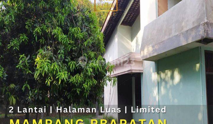 Rumah Murah Mampang Prapatan Taman Halaman Luas 1