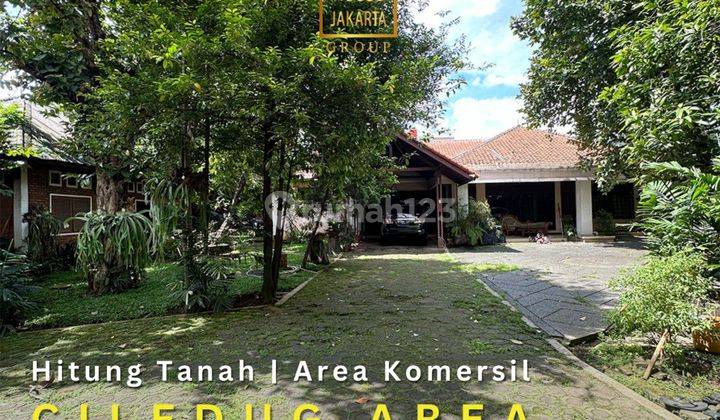 Rumah Hitung Tanah Area Komersil Luas Tanah 1.398 m² 1