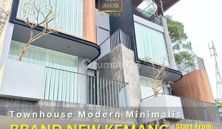 Rumah 3 Lantai + Rooftop Dalam Cluster Dekat Mcd Kemang Village 1