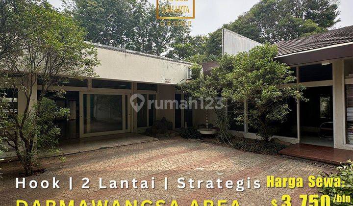 Rumah 2 Lantai Taman Carport Luas Cocok Buat Kantor Atau Sekolah 1