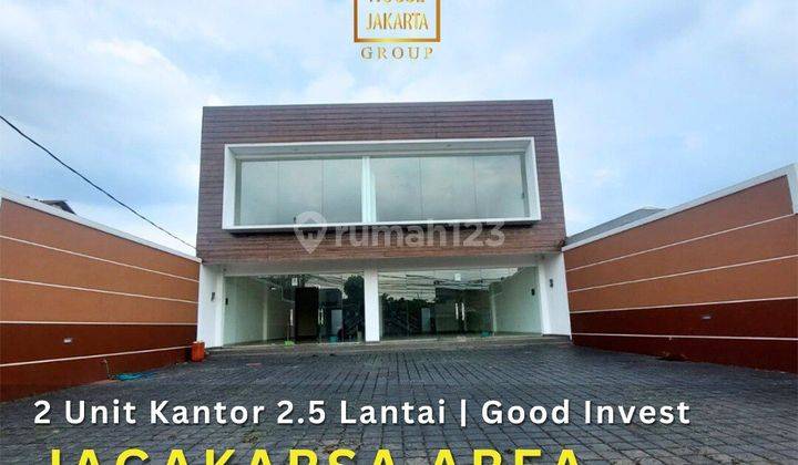 Gedung Ruang Usaha 2.5 Lantai Good Invest Pinggir Jalan Raya 1