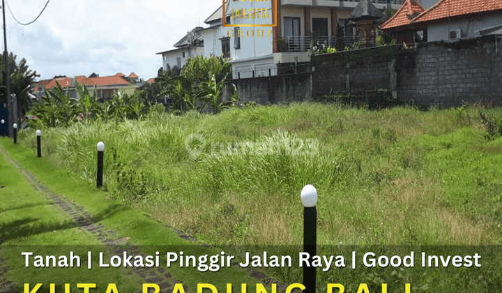 Land Size 1725m2 Near Villa View Sawah Good Invest 1