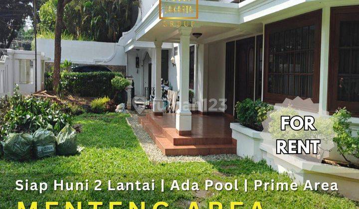 Rumah Menteng 2 Lantai Ada Pool Prime Area Dekat Thamrin 1