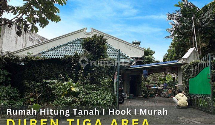 Rumah Hook Duren Tiga Dalam Komplek Jalan Lebar 1