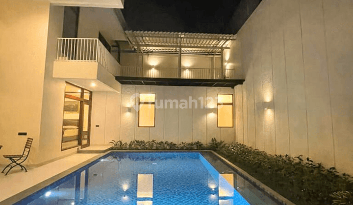 Rumah 2 Lantai Ada Pool Kawasan Elite Permata Hijau 1