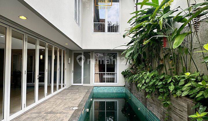 For Rent Rumah Senopati Semi Furnished Ada Pool Prime Area 2