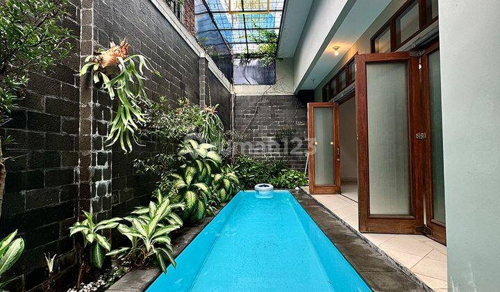 Rumah 2 Lantai Minimalis Semi Furnished Ada Pool Dekat SCBD 2