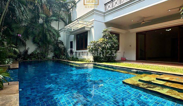 For Rent Rumah 2 Lantai Ada Pool di Prime Area Dekat Scbd 2