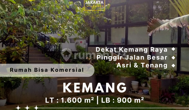 Rumah Komersial Tenang & Asri Dekat Kemang Raya Rumah Komersial Tenang & Asri Dekat Kemang Raya