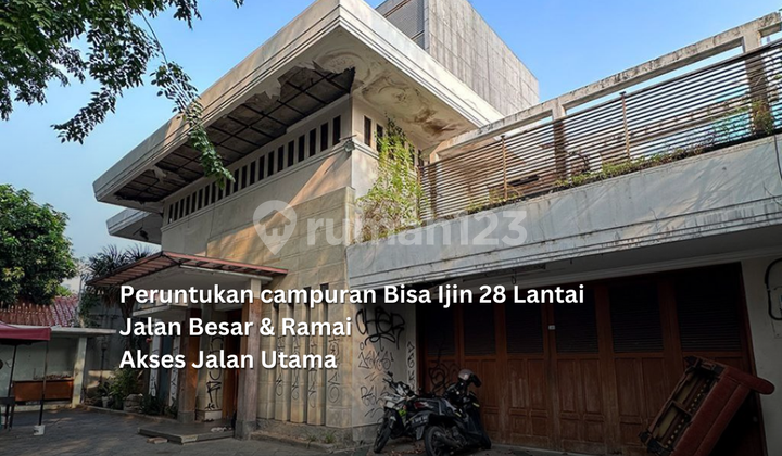 Rumah Menteng 2 Lantai Dekat Thamrin Bisa Bangun 28 Lantai