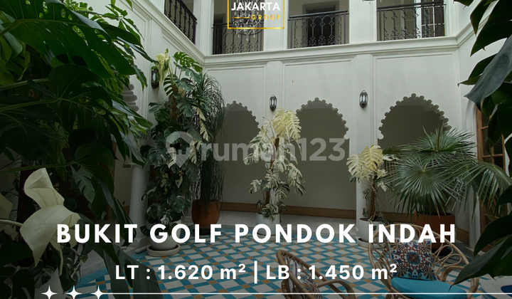 Luxury House Modern Eropa 2 Lantai + Basement Prime Area Bukit Golf Row Jalan Lebar 