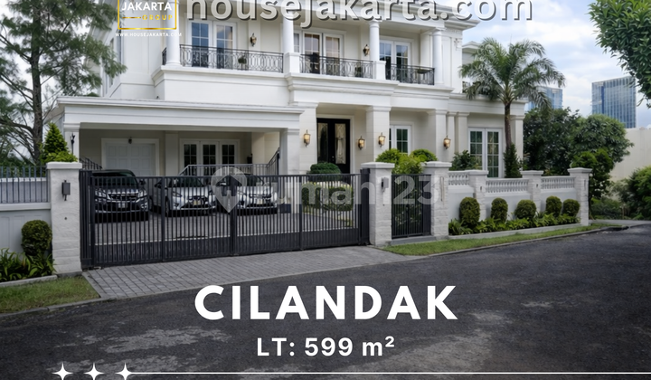 Land Plot in Cilandak Behind Citos. Safe & Comfortable Environment. 24-Hour Security.