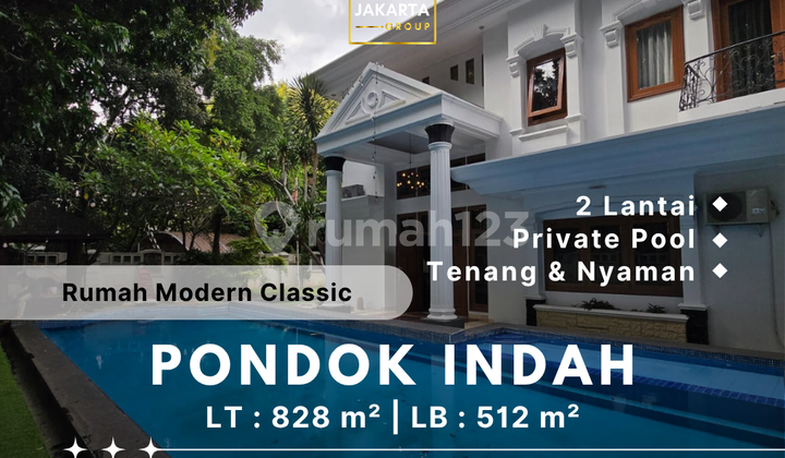 Modern Classic 2-Story House with Private Pool, Quiet & Comfortable