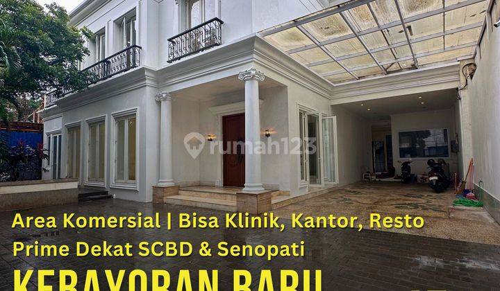 Rumah 2 Lantai Carport Luas Area Komersil Jalan Lebar 1