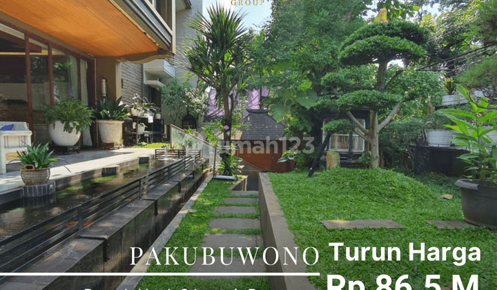 Rumah 2 Lantai+basement Modern Tropical Dekat Senayan  1