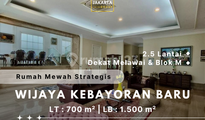 Rumah Mewah Wijaya Kebayoran Baru Prime Area  1