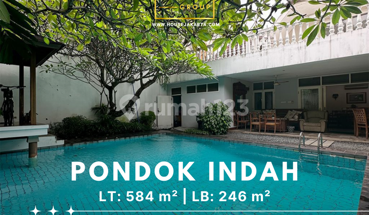 Pondok Indah House, Quiet &amp; Lush Area. Close to PIM.