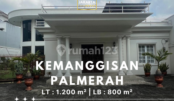 Turun Harga Rumah Mewah Semi Furnished Taman & Carport Luas, Dekat Taman Anggrek Turun Harga Rumah Mewah Semi Furnished Taman & Carport Luas, Dekat Taman Anggrek