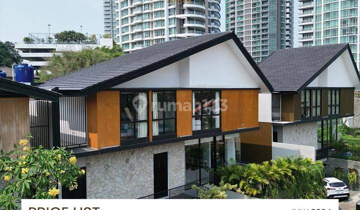 Rumah 2 Lantai Dalam Townhouse Elite Kemang Jaksel 2