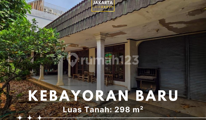 Turun Harga Komersial Kebayoran Baru Strategis Cocok Untuk Usaha Resto, Klinik atau Kantor