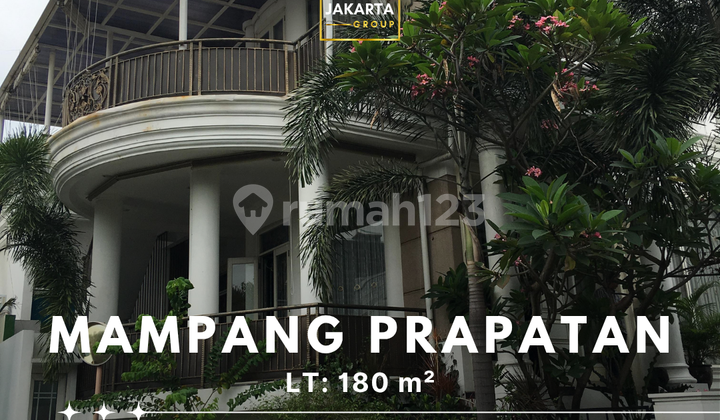 Rumah Mampang Prapatan Strategis Dekat Gatsu, Rasuna Said & Mega Kuningan