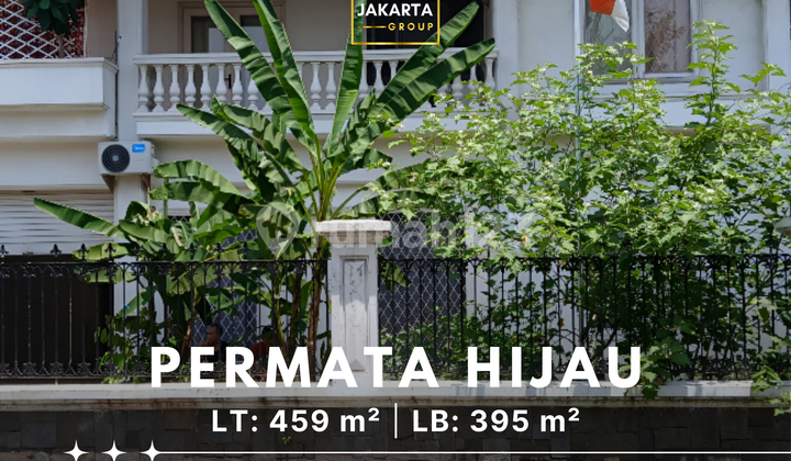 Rumah Permata Hijau Area Tenang & Prime, Akses Mudah Ke Senayan  & Sudirman