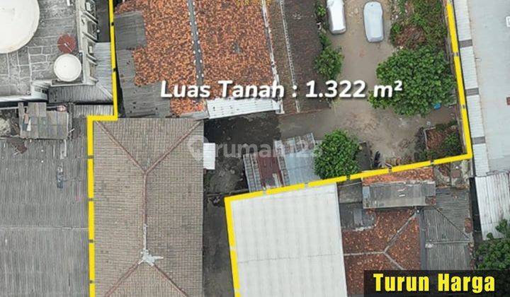 Tanah Zona K2 HGB Luas 1.322 m² Dekat Pim Gandaria 