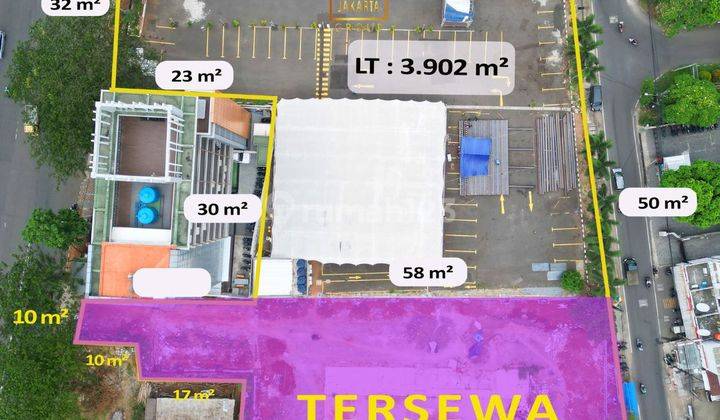 Tanah Komersial Luas 6.022m2 Dekat Aeon Mall St Krl 2