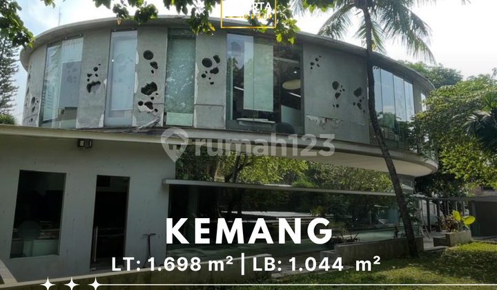 Bangunan Ex Kantor Kemang Di Bawah NJOP Cocok Untuk Investasi atau Usaha