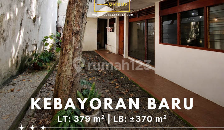 Rumah Panglima Polim Prime Area Kebayoran Baru Dekat Kawasan Bisnis