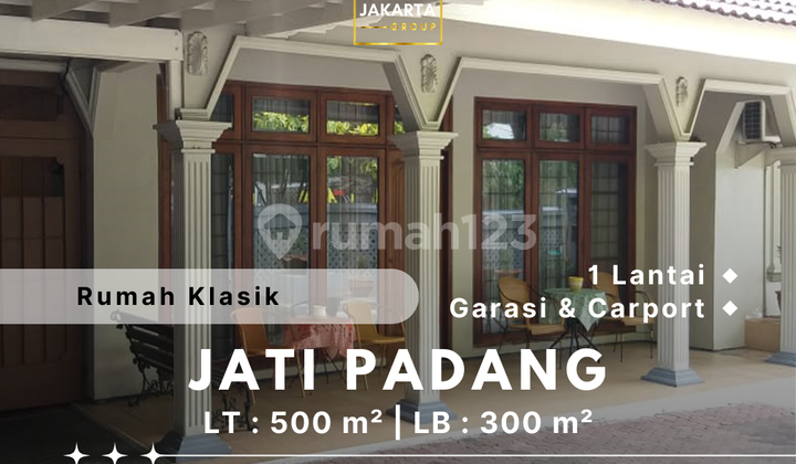 Ready-to-Occupy 1-Story House in Jati Padang, Pejaten, South Jakarta