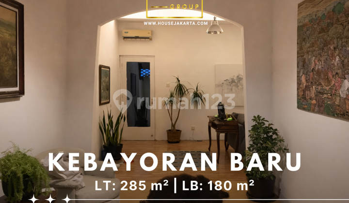 Rumah Panglima Polim Prime Area Kebayoran Baru Dekat Kawasan Bisnis Jaksel