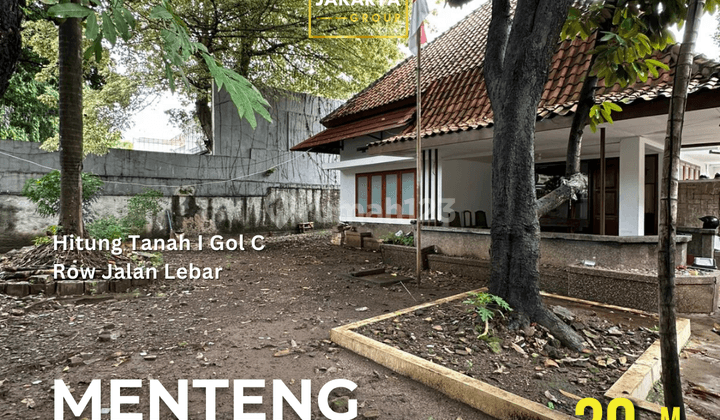 Rumah Menteng Gol C Carport Luas Jalan Lebar 1