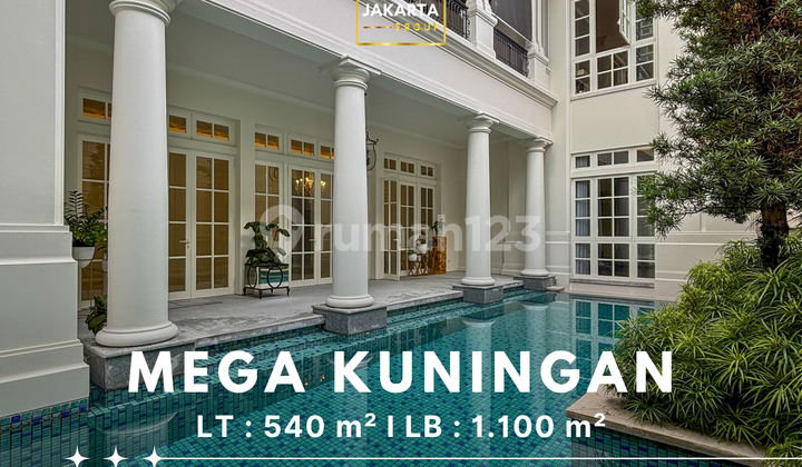 Rumah Mewah Mega Kuningan Modern Classic Kawasan Elite Private Pool Rumah Mewah Mega Kuningan Modern Classic Kawasan Elite Private Pool