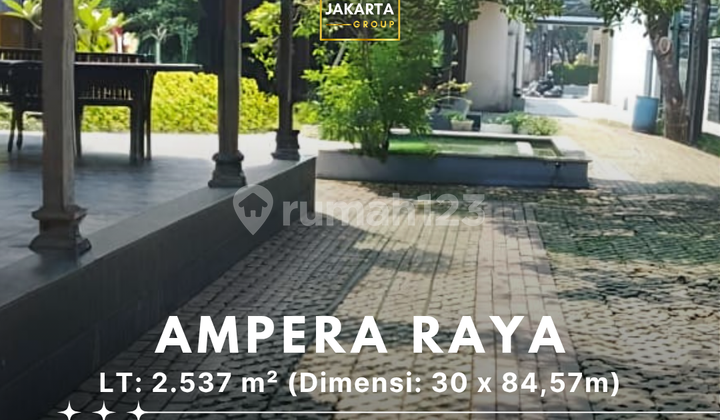 Tanah Harga NJOP Ampera Raya Area Komersial Dekat TB Simatupang & Kemang Raya Tanah Harga NJOP Ampera Raya Area Komersial Dekat TB Simatupang & Kemang Raya